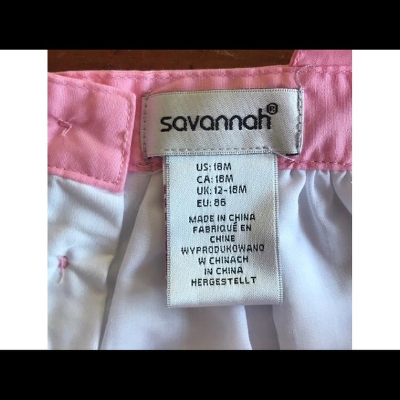 NWT Savannah Baby Dress with Matching Accessory - Picture 8 of 8